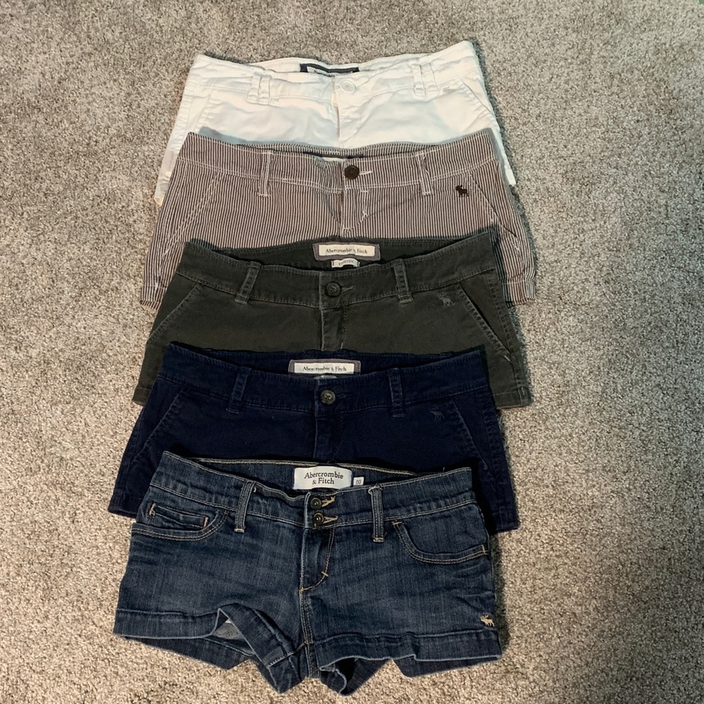 Abercrombie & Fitch Women's Shorts Bundle